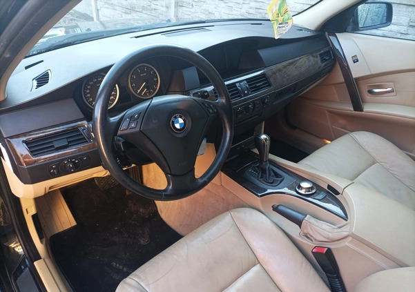 BMW Seria 5 cena 15900 przebieg: 252456, rok produkcji 2005 z Bełżyce małe 37